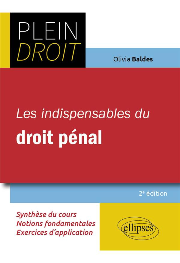 Les indispensables du droit pénal. 2e édition