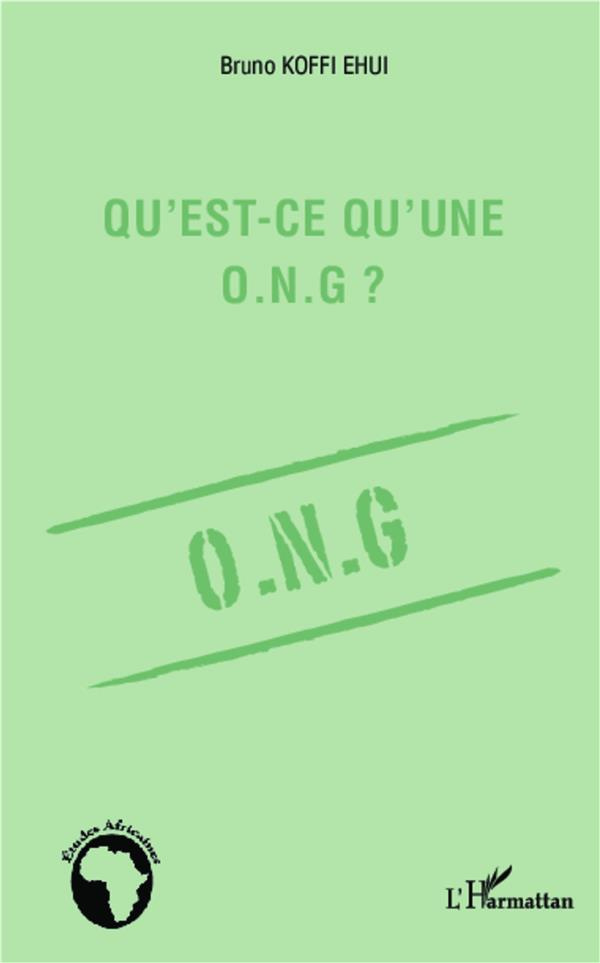 Qu'est-ce qu'une ONG ?
