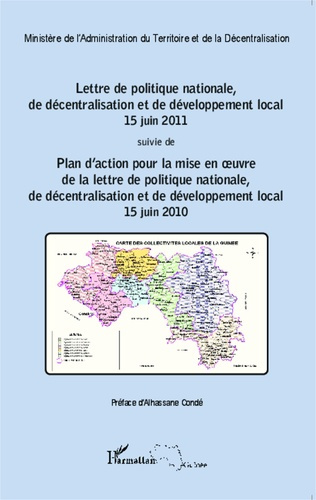 Lettre de politique nationale, de décentralisation et de développement local, 15 juin 2011 suivie de
