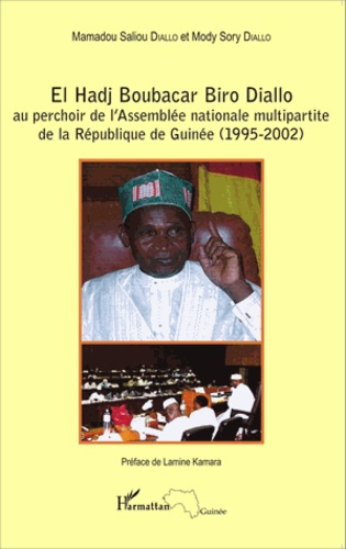 El Hadj Boubacar Biro Diallo au perchoir de l'Assemblée nationale multipartite de la République de G
