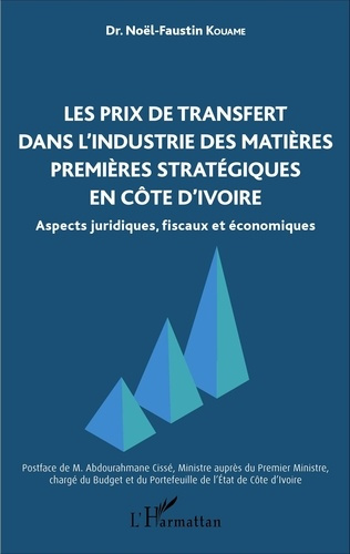 Les prix de transfert dans l'industrie des matières premières stratégiques en Côte d'Ivoire. Aspects