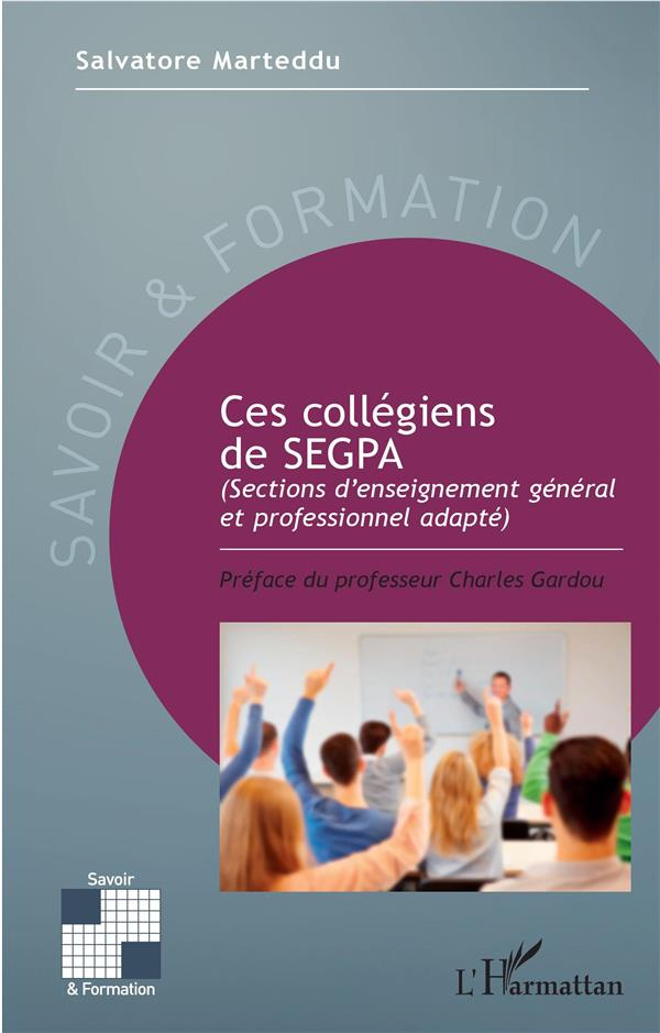 Ces collégiens de SEGPA. (Sections d'enseignement général et professionnel adapté)