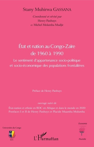 Etat et nation au Congo-Zaïre de 1960 à 1990. Le sentiment d'appartenanace socio-politique et socio-