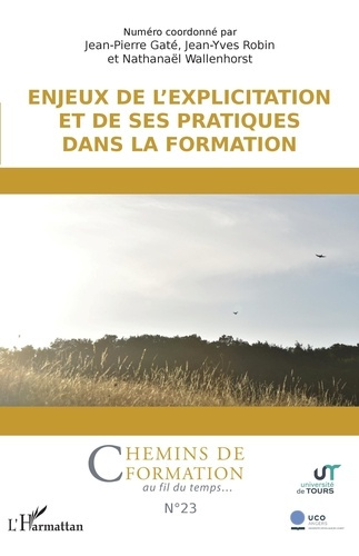 Chemins de formation N° 23 : Enjeux de l'explicitation et de ses pratiques dans la formation