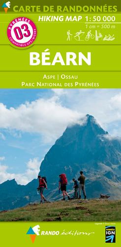 Béarn. 1/50 000