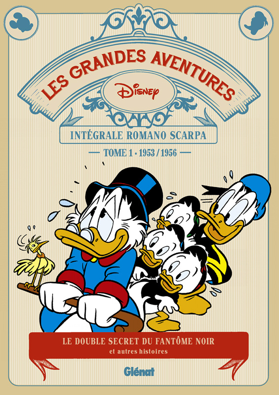 Les grandes aventures - Intégrale Romano Scarpa Tome 1 : 1953/1956. Le double secret du fantôme noir