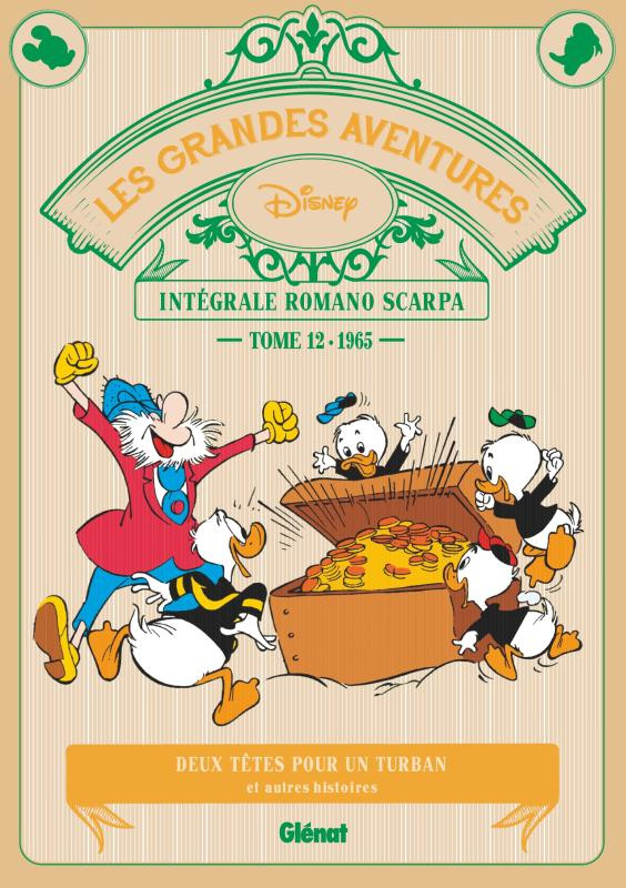 Les grandes aventures - Intégrale Romano Scarpa Tome 12 : 1965. Deux têtes pour un turban et autres