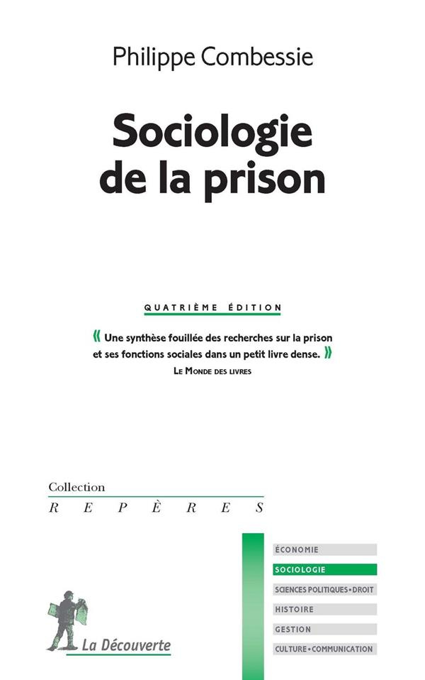 Sociologie de la prison. 4e édition