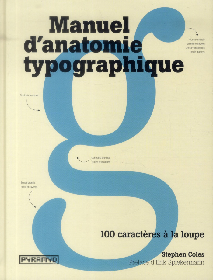 Manuel d'anatomie typographique