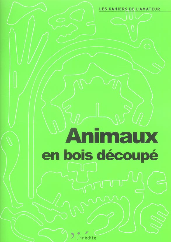 Animaux en bois découpé