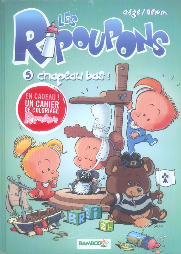 Les ripoupons Tome 5 : Chapeau bas !