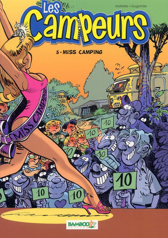 Les Campeurs Tome 5 : Miss camping