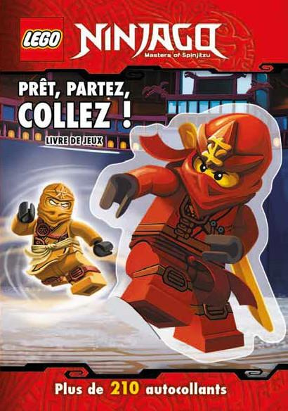 Lego Ninjago Masters of Spinjitzu. Prêt, partez, collez !