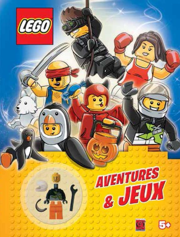 Lego aventures et jeux. Avec une figurine à assembler