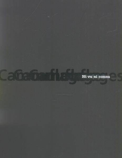 NI VU NI CONNU.CAMOUFLAGES