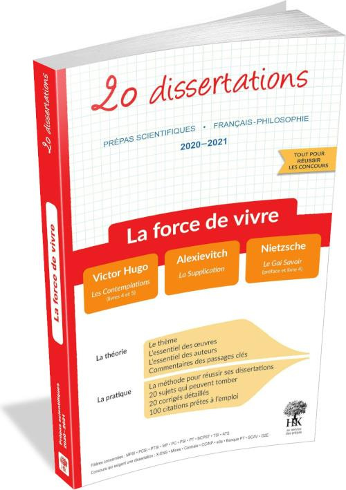 20 dissertations avec analyses et commentaires sur le thème La force de vivre. Victor Hugo, Les cont