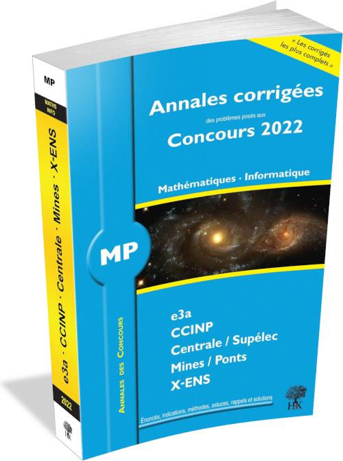 Mathématiques - Informatique MP. Edition 2022