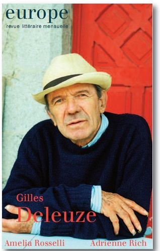Europe N° 996, Avril 2012 : Gilles Deleuze