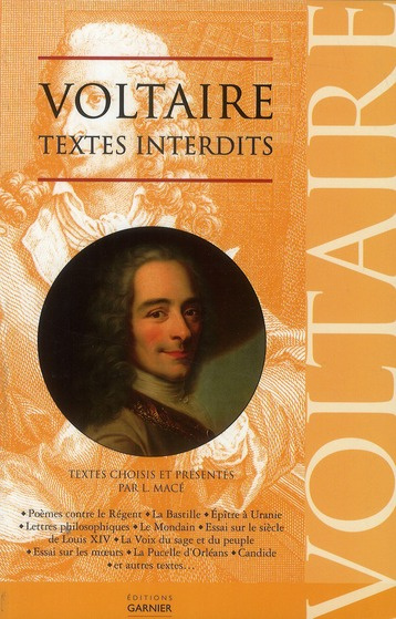 Voltaire. Textes interdits