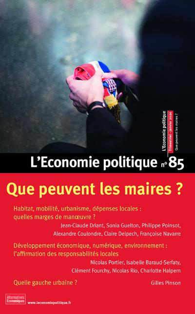 L'Economie politique N° 85, janvier 2020 : Que peuvent les maires ?