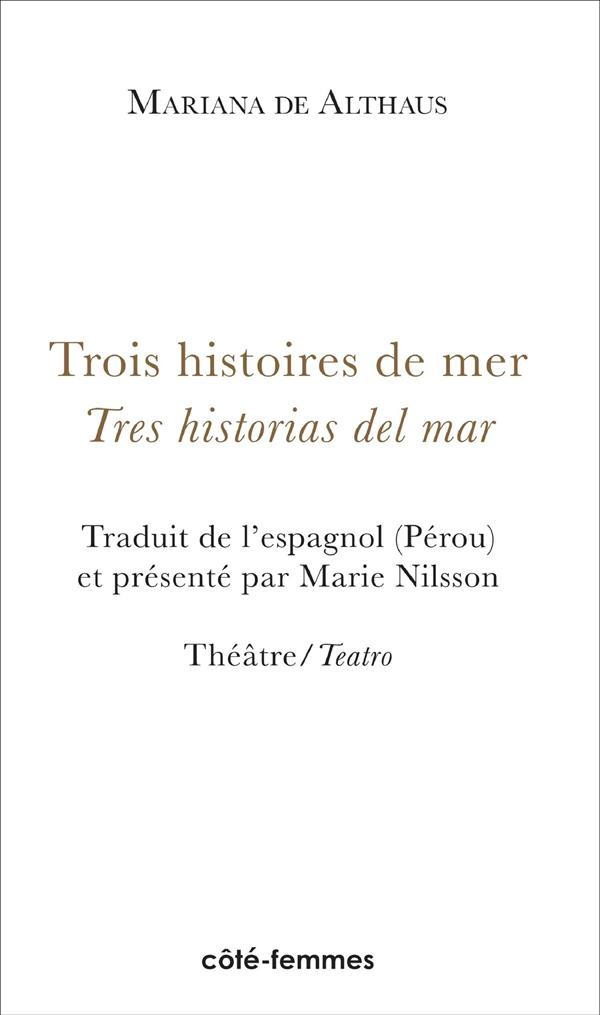 TROIS HISTOIRES DE MER TRES HISTORIAS DEL MAR THEATRE TEATRO