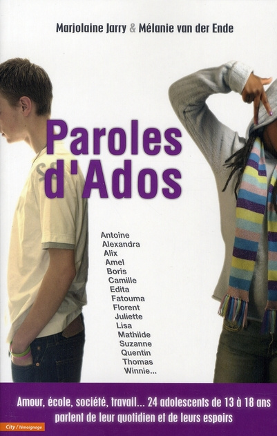 Paroles d'Ados