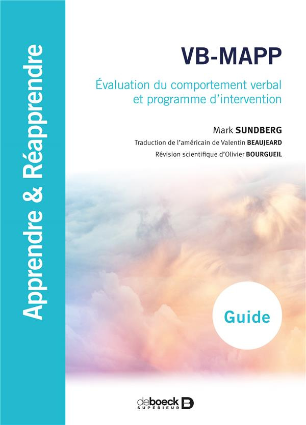 VB-MAPP. Evaluation du comportement verbal et programme d'intervention