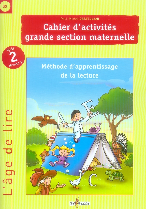 Cahier d'activités grande section maternelle
