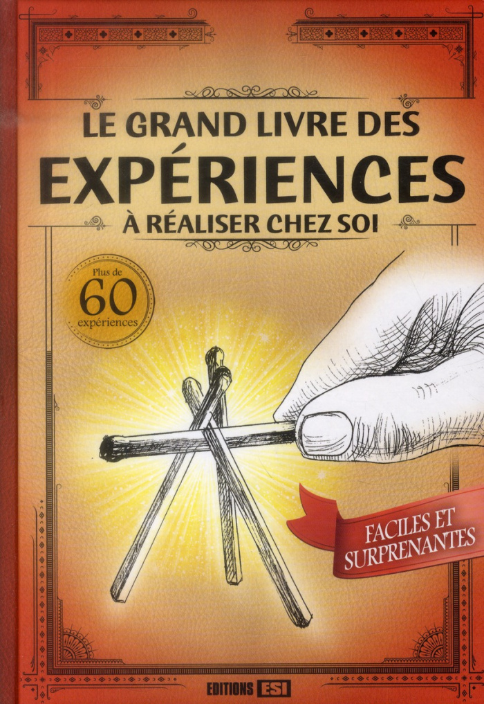 Le grand livre des expériences à réaliser chez soi