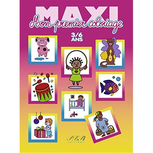 Maxi mon premier coloriage