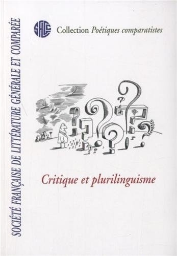 Critique et plurilinguisme