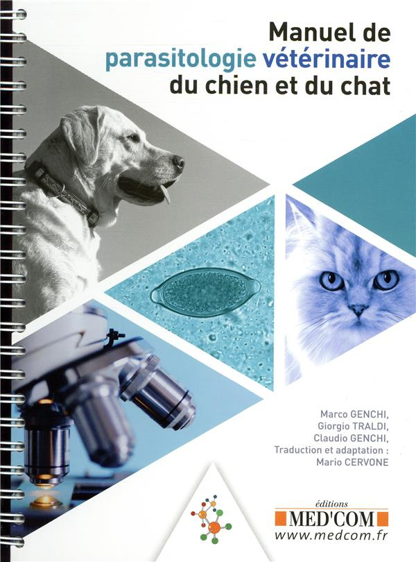 Manuel de parasitologie vétérinaire du chien et du chat