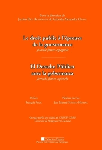 Le droit public à l'épreuve de la gouvernance. Journée franco-espagnole