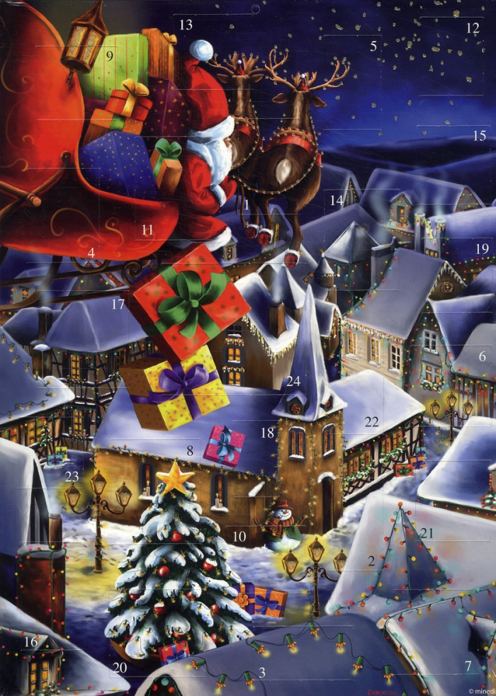Calendrier de l'avent : La tournée père Noël