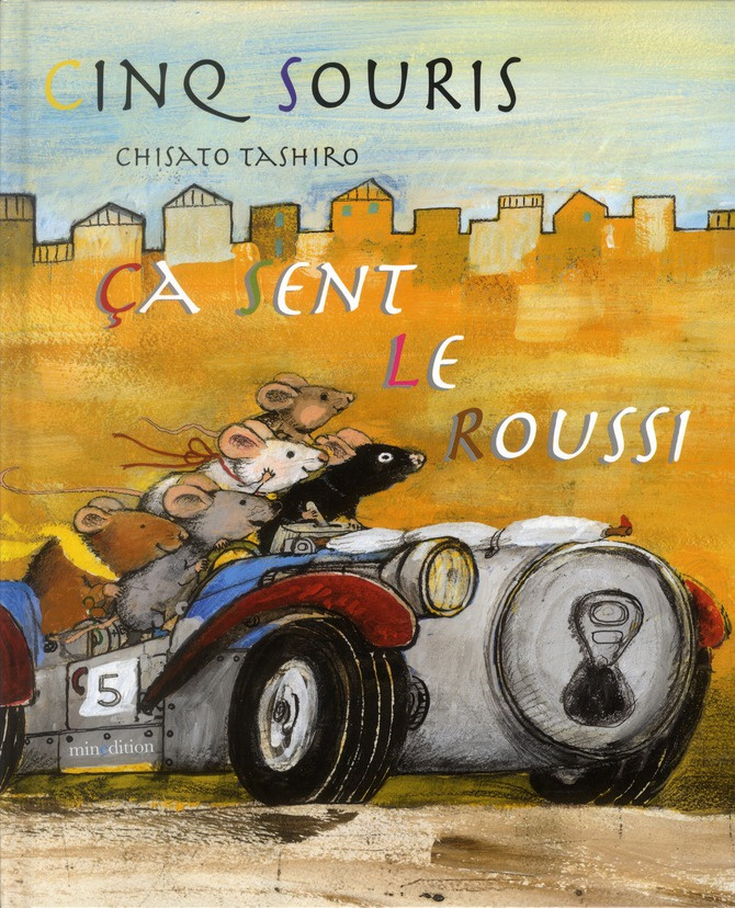 Cinq souris. Ca sent le roussi