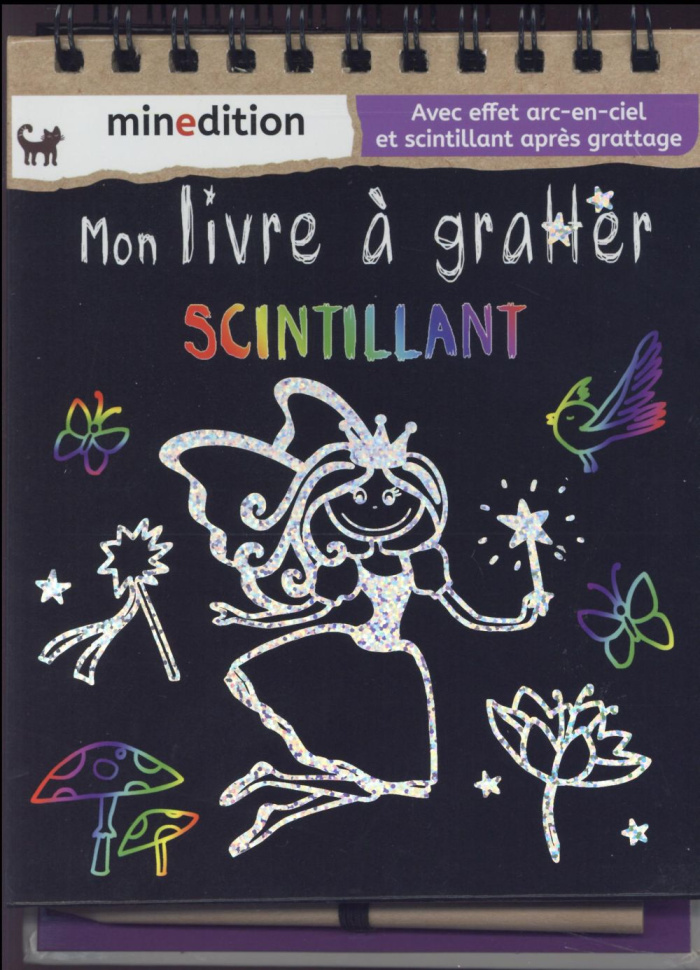 Mon livre à gratter scintillant