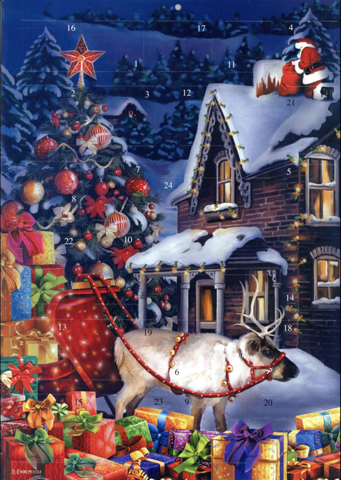 Calendrier de l'Avent Douce nuit