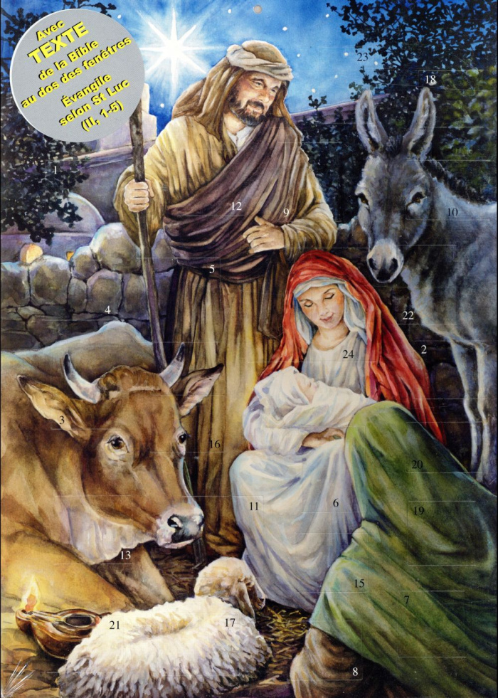 Calendrier de l'Avent Sainte Nuit