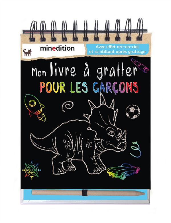 Mon livre à gratter pour les garçons