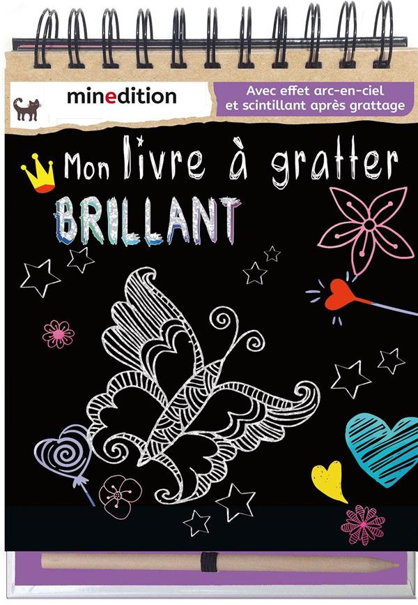 Mon livre à gratter brillant. Avec un crayon en bois