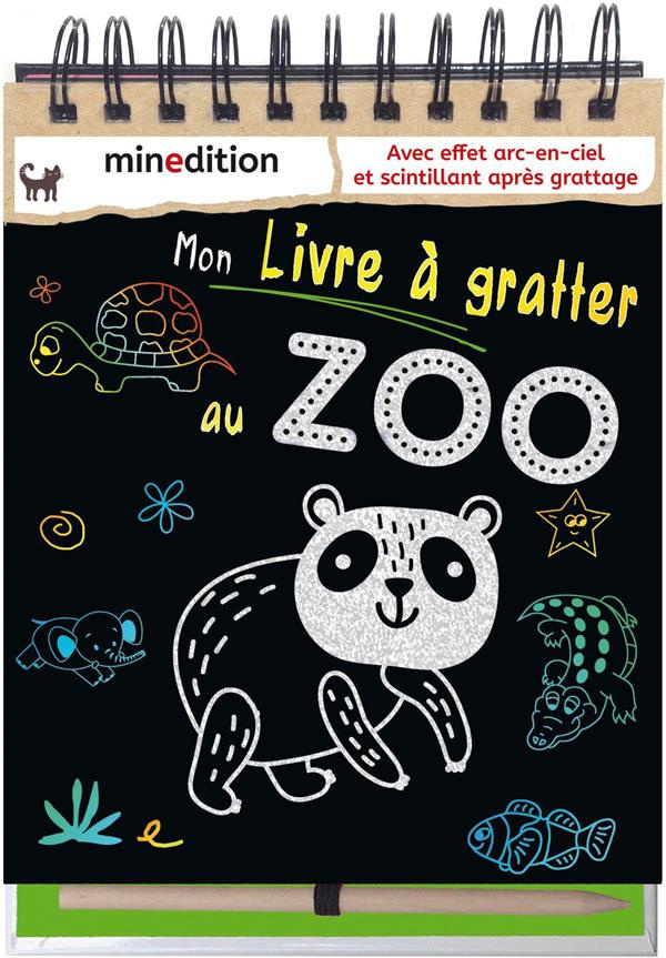 Mon livre à gratter au zoo