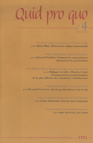 QUID PRO QUO TOME 4