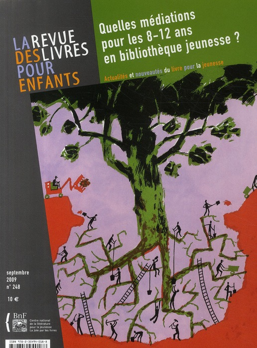 La revue des livres pour enfants N° 248, Septembre 20 : Quelles médiations pour les 8-12 ans en bibl
