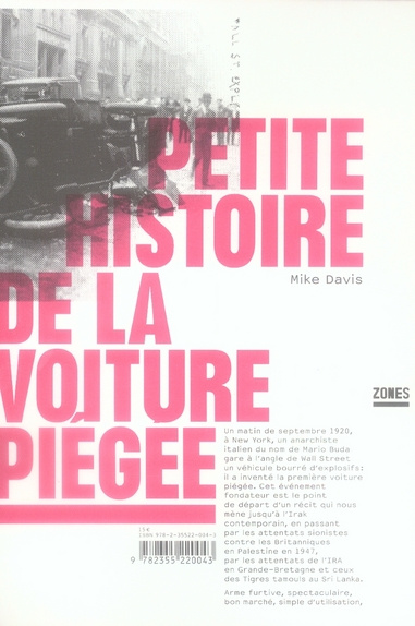 Petite histoire de la voiture piégée