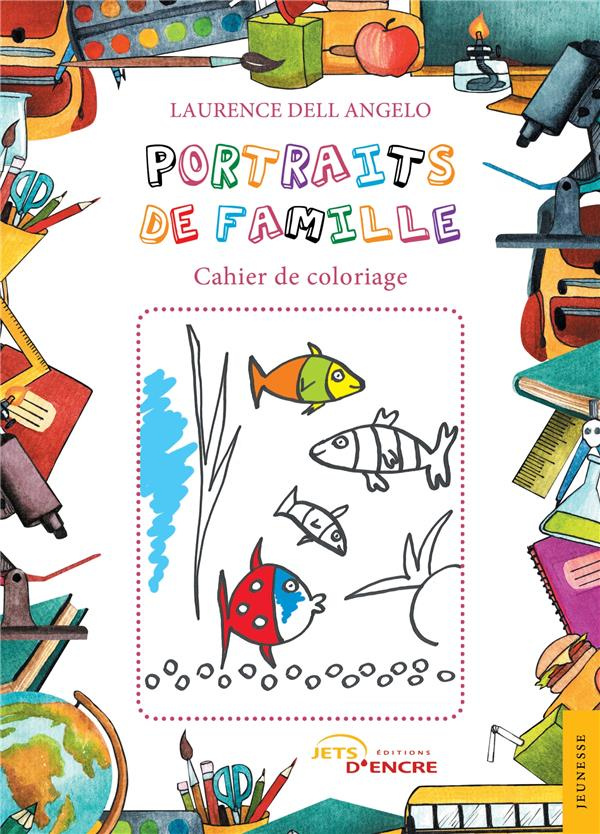 Portraits de famille. Cahier de coloriage