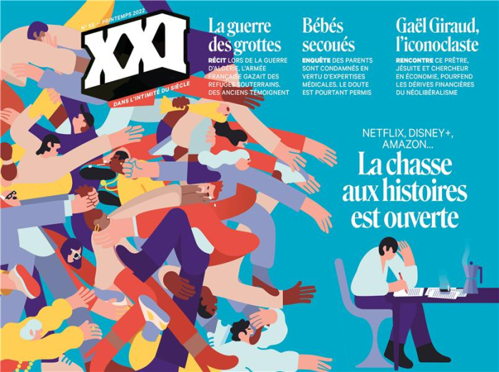 XXI N° 58, printemps 2022 : Netflix, Disney , Amazon... La chasse aux histoires est ouverte