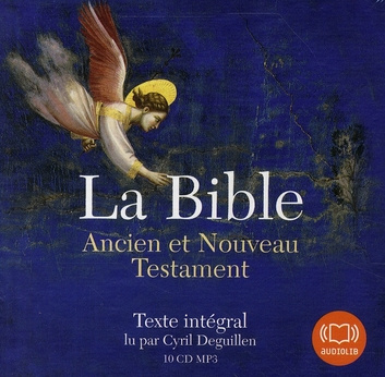 La Bible, Ancien et Nouveau Testament. 10 CD audio MP3