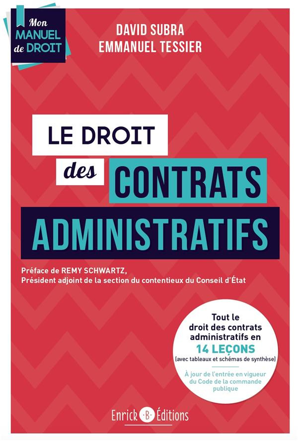 Droit des contrats administratifs