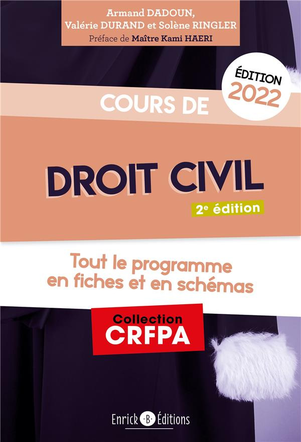 Cours de droit civil. Tout le programme en fiches et en schémas, Edition 2022