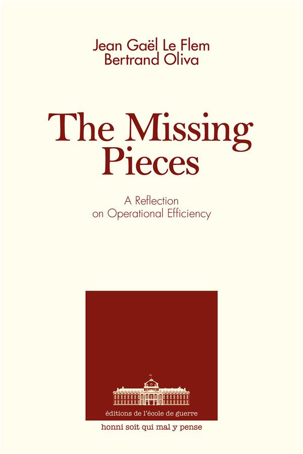 THE MISSING PIECES - A REFLECTION ON OPERATIONAL EFFICIENCY